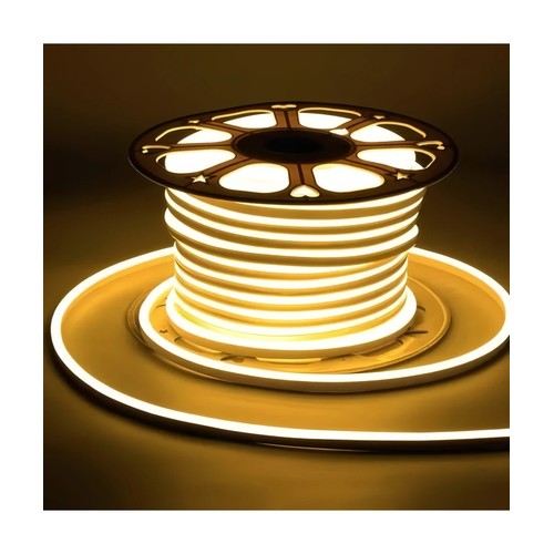9W par mètre Blanc chaud 8x16 CLIP-ON Neon Flex LED - 230V, IP67
