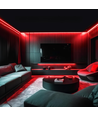 8W par mètre Rouge 8x16 CLIP-ON Neon Flex LED - 24V DC, IP67