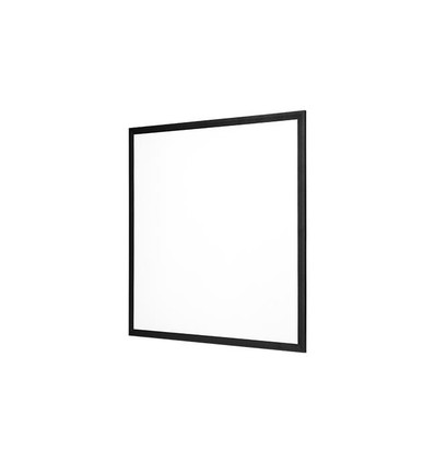 Panneau LED 60x60, 40W - Hauteur:8mm, 80lm/W, IP20, noir