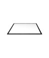 Panneau LED 60x60, 40W - Hauteur:8mm, 80lm/W, IP20, noir