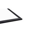 Panneau LED 60x60, 40W - Hauteur:8mm, 80lm/W, IP20, noir