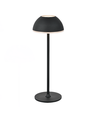 Lampe de table LED rechargeable Intérieur/extérieur - Noir, tactile dimmable, 3 en 1, IP54 extérieur