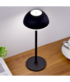 Lampe de table LED rechargeable Intérieur/extérieur - Beige, tactile dimmable, 3 en 1, IP54 extérieur