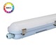 Réglette 150cm 60W HiCRI, câblage traversant - IP65, RA90, sans scintillement