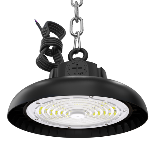 100W Solara 2 LED high bay 210lm/W - 0-10V dimmable, IP65, driver Philips, 5 ans de garantie
