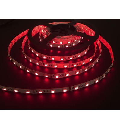 Ruban LED infrarouge 850 nm 5m 10W/m - 24V DC, IP20, 120 LED par mètre