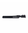 Lampe de rue LED crépusculaire 50W - Capteur crépusculaire, Ø60 mm, IP65, noir, 230V