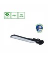 Lampe de rue LED crépusculaire 50W - Capteur crépusculaire, Ø60 mm, IP65, noir, 230V
