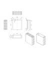 EasyDimmer500 - Variateur LED 250W, interrupteur bascule/poussoir, va-et-vient, encastrable