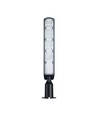 Lampe de rue LED crépusculaire 30W - Capteur crépusculaire, Ø60 mm, IP65, noir, 230V