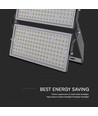 Projecteur LED 500W - 135lm/W, IP65, stade, terrains et grands espaces, câble 1m