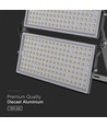 Projecteur LED 500W Super High Power, Samsung LED chip - 135lm/W, 67.500lm, IP65, noir, 4000K, 5 ans de garantie