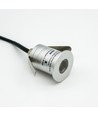 Spot encastré sauna - 24V DC, IRC93, 1,1W, câble 3m, trou : Ø3 cm, dimensions : Ø3,5 cm