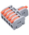 1 pc. manchon de connexion sans vis - 1 à 5, 250V, 32A