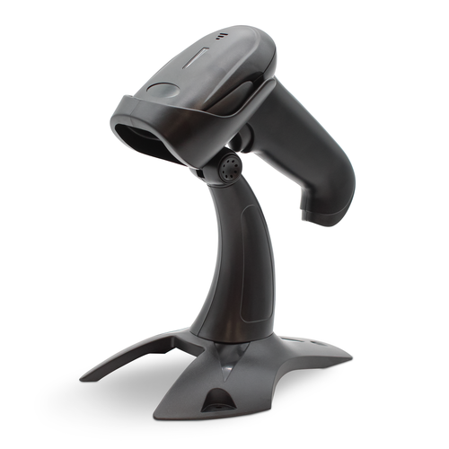 Scanner sans fil 1D et 2D avec support - dongle 2,4 GHz, Bluetooth
