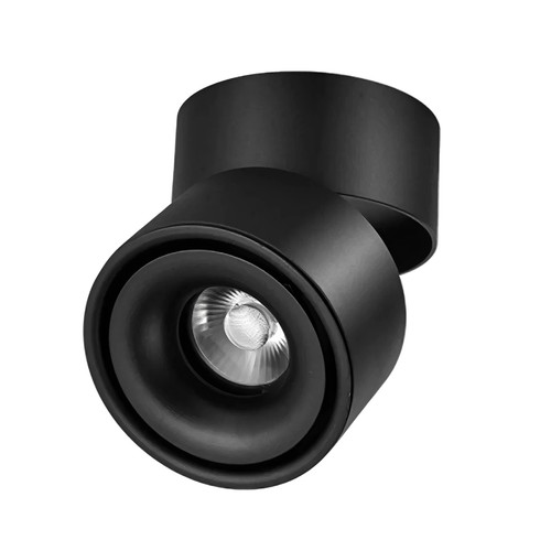 Spot LED en saillie VERO 10W - RA98, dimmable, rotatif