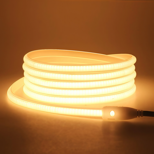 Ruban LED COB Néon 10m 9,5W/m - 24V DC, IP67, 280 LED par mètre, COB LED