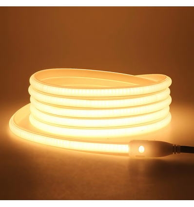 Ruban LED COB Néon 10m 9,5W/m - 24V DC, IP67, 280 LED par mètre, COB LED