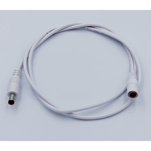 Câble de rallonge DC - 10 m, pour bandes LED, 5V-24V, blanc