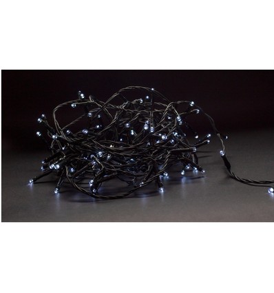 Outlet : 9 m. Guirlande de Noël LED Smart Home blanc froid - Tuya/Smart Life, 120 LED, Fonction mémoire, IP44 extérieur