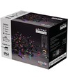 Guirlande lumineuse de Noël LED multicolore 9 m - 120 LED, fonction mémoire, IP44 extérieur, avec télécommande IR, 230V
