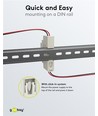 Alimentation DIN rail 5V 12W - 5V DC, 2,4A