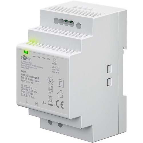 Alimentation rail DIN 60W / 24V DC - 2.5A