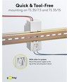 Alimentation rail DIN 36W / 24V DC - 1.5A