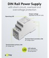 Alimentation rail DIN 36W / 24V DC - 1.5A