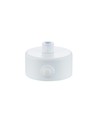 Halo Design - Mini Rosace pour 2 lampes - blanc