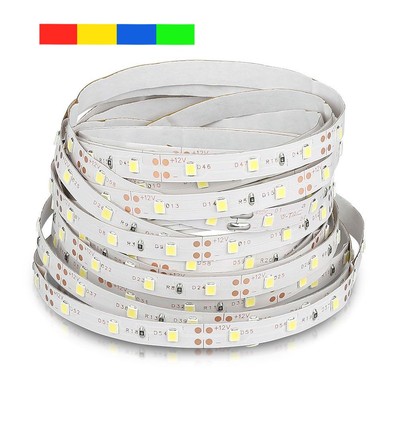 Ruban LED 5m 3,6W/m rouge/vert/bleu/jaune - 60 LED/m, choisissez la couleur