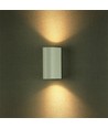 Applique murale GU10 Up/Down - IP44 extérieur, blanc, aluminium, sans source lumineuse