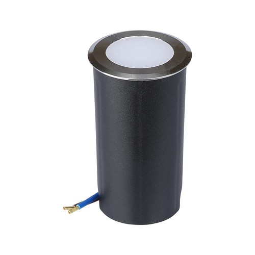 Spot encastrable 1W - LED, lumière 6400K, argent