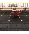 Spot encastrable 1W - LED, lumière 6400K, argent