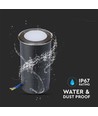 Spot encastrable 1W - LED, lumière 6400K, argent