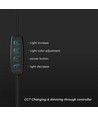 Anneau lumineux LED 10W - 10 pouces, avec support de table, 3200K-5500K