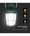 Lanterne de camping LED rechargeable, 5W - IP44, dimmable, CCT réglable, USB-C