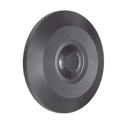 V-Tac détecteur de mouvement LED pour montage en surface - Compatible LED, noir, infrarouge PIR, IP20 intérieur