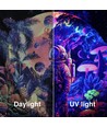 Projecteur LED 10W - IP65, noir, lampe de travail, UV 395nm, ultraviolet
