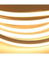10m 10W/m AnyCut Neon Flex 10x10 Ruban LED Blanc chaud - 24V DC, sans distance de coupe