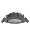 Spot encastrable 7W Ø8,3cm DimToWarm+CCT dimmable RA96 - Trou: Ø6,8 cm, Noir
