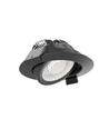 Spot encastrable 7W Ø8,3cm DimToWarm+CCT dimmable RA96 - Trou: Ø6,8 cm, Noir