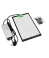 Lampe de croissance Quantum 120W - Incl. suspension, spectre complet, sans ventilateur, intensité lumineuse réglable, IP65