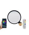 Slim Circle RGBIC lampe - Blanc, Ø20cm, Bluetooth, 5V USB