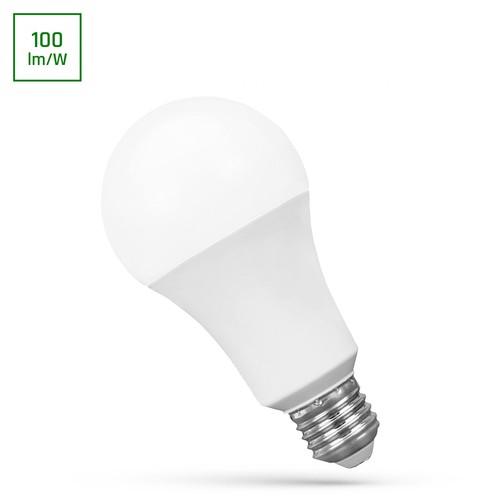 E27 18W - 230V, Blanc chaud, A60, Spectrum