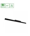 SHIFT CCT- Line M Luminaire Linéaire 17W - 602x23x42mm, 100°, Noir, Commutateur CCT