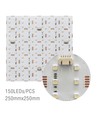 Panneau LED pliable 25x25 17,5W RGB+CW RA95 - 24V DC, IP20