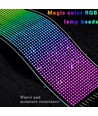 2x Panneau matriciel Pixel 20x64 - Bluetooth, 5V USB