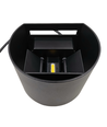 Applique murale 6W - IP65, Ronde, RGB + CCT Tuya, Noir, Haut/bas, Ajustable, Intérieur / extérieur, Source lumineuse incluse