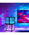 Cube infini 10x10 RGBIC - Effet 3D, télécommande, USB